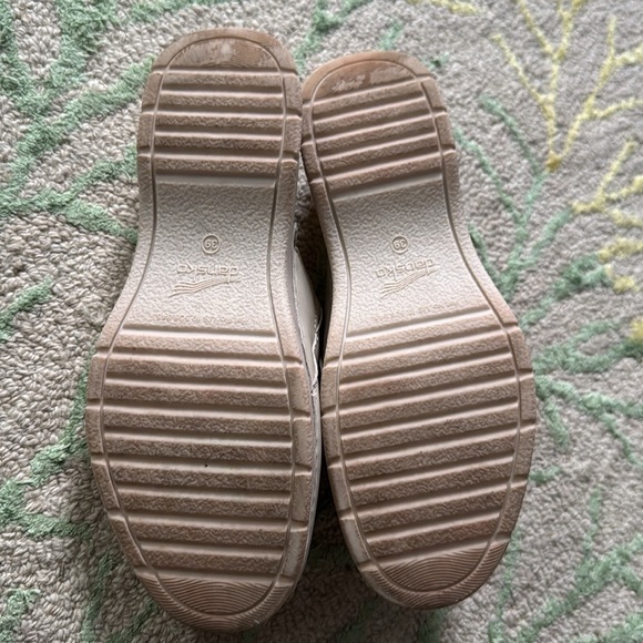 Dansko Ravyn Nappa Ivory mules Size 39 - Picture 5 of 6